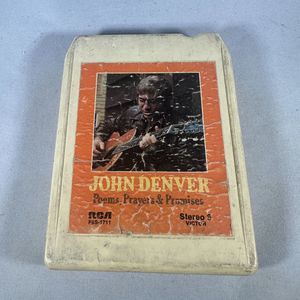 John Denver Poems Prayers & Promises Album RCA 8 Track Stereo